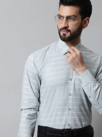 Classic Striped Cotton Shirt